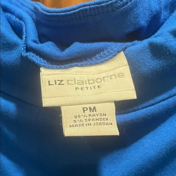 Liz Claiborne Vibrant Blue Maxi Skirt - Picture 3 of 4